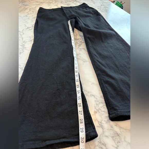 Old Navy High Waisted Wow Flare Jeans - Size 12, Black Jack - Picture 15 of 15